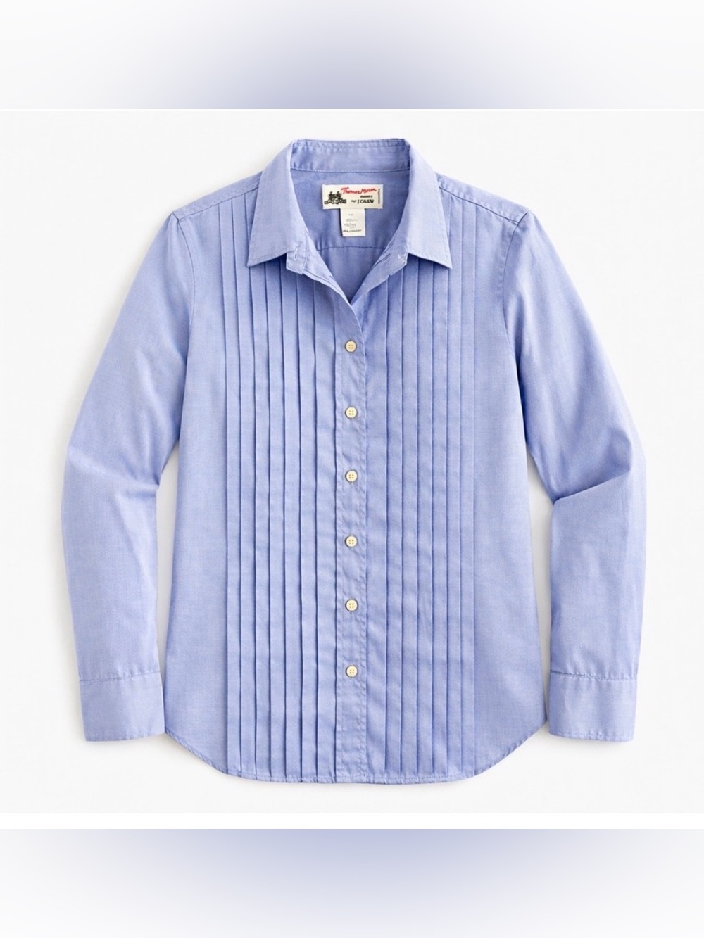 Thomas Mason Shirtings for JCrew, Size 4, 100% Cotton